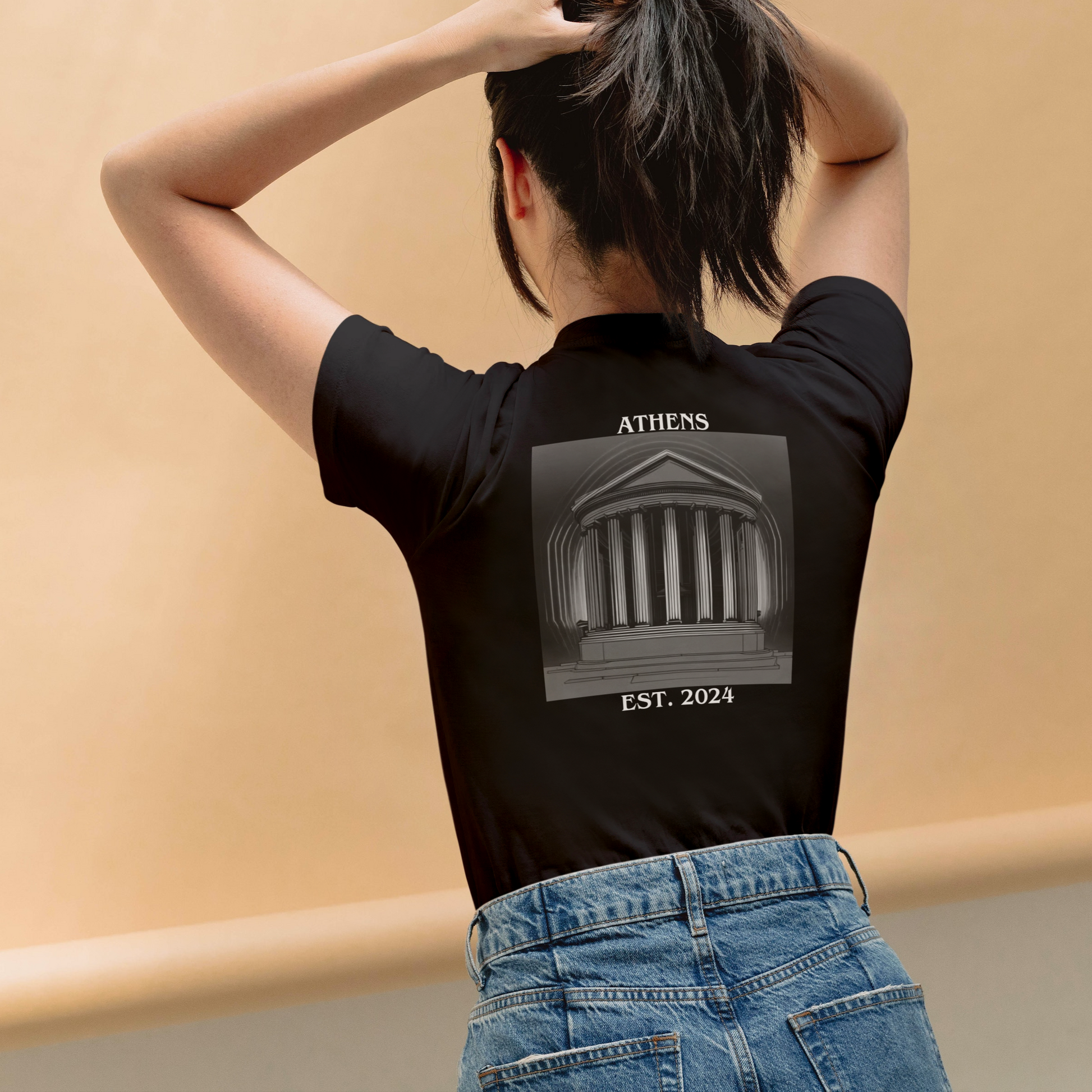 black-tshirt-parthenon-back